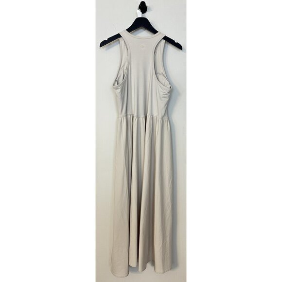 ZELLA Effortless Cutout Back Hybrid Dress in Grey Moonbeam Size Large - Picture 8 of 15